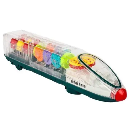 Transparent Gear Bullet Train
