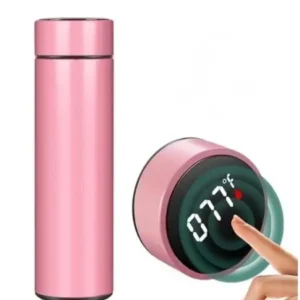 Smart Vacuum Flask (500ML- pink)