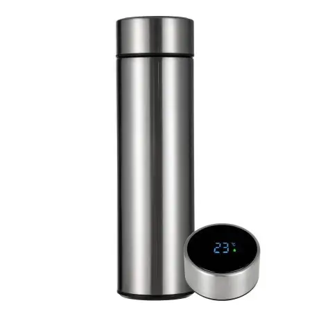 Smart Vacuum Flask (500ML-Silver)