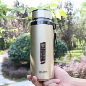 Stainless Steel Vacuum Flask (800ml -Golden )