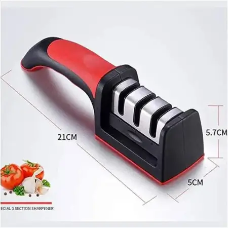3 Step High Quality Kitchen Knife Sharpner - Image 3