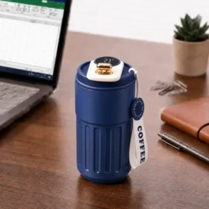 LED Thermal Mug (460ML Blue)